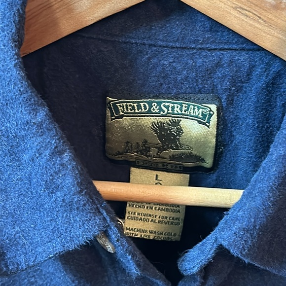 VTG Field and Stream stacker 100% cotton soft heavy duty - Picture 3 of 10